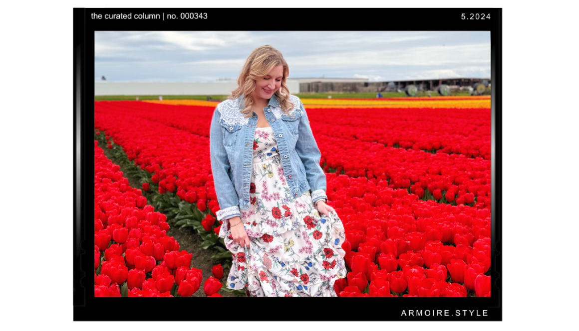 Floral prints are in