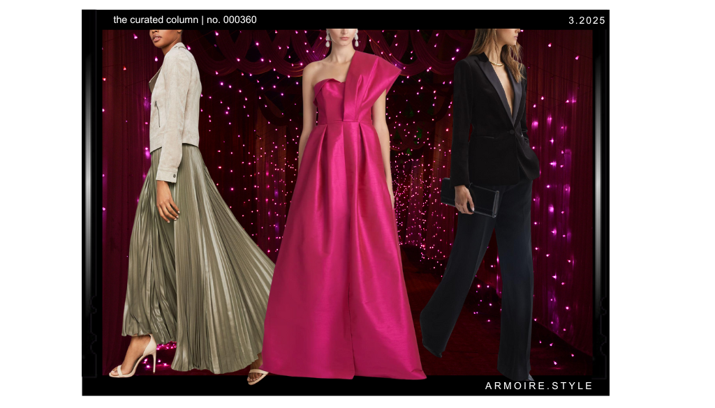 What to wear to a gala